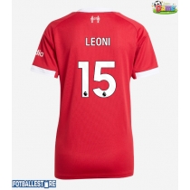 Liverpool Giovanni Leoni #15 Hjemmedrakt Dame 2025-26 Kortermet